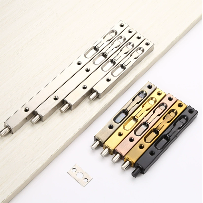 Тип коробки скрытый болт 304 #201 # из нержавеющей стали Удлиненная вилка для небес и земли двойная открытая дверь невидимая деревянная дверь Скрытая Противоугонная
