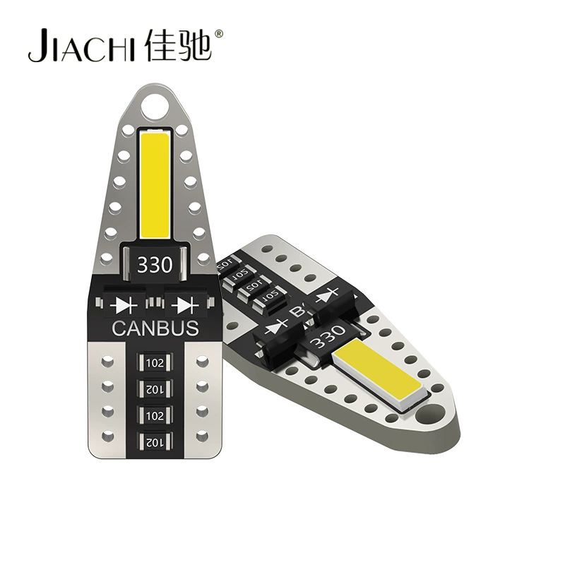 СВЕТОДИОДНЫЙ Автомобильный свет T10 7020 2SMD безэлектродное декодирование ширина свет 194 Освещение номерного знака крыша лампа для чтения W5W