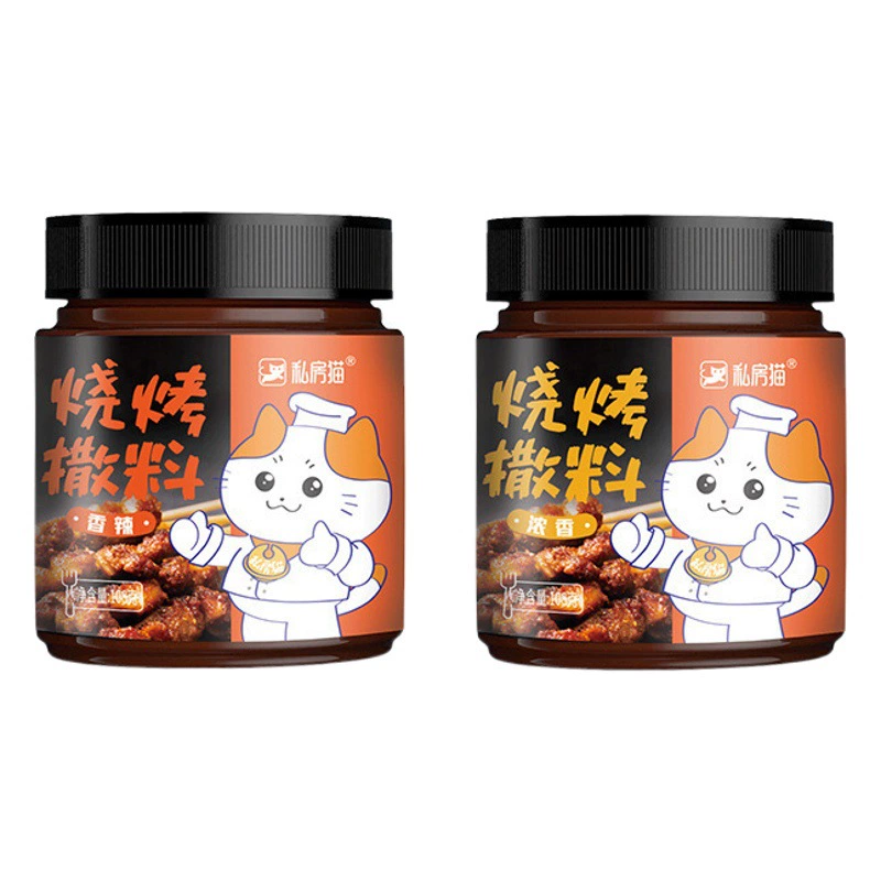 Частный Кот Корейский барбекю погружной маринад Северо-восточное сухое блюдо посыпать Южная Корея аромат барбекю приправа для барбекю оптом
