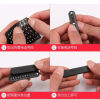 Protective woven car keys, telephone, mobile phone, pendant suitable for men and women, keychain, lock