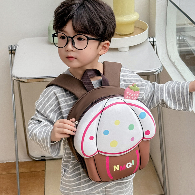 Bolsas para niños nuevos lindos pastel de dibujos animados para hombres y mujeres 2025 mochila bolsas escolares de jardín de infantes ligeras bolsas de cáscara dura