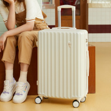 日系小清新行李箱女拉杆箱男学生万向轮密码旅行箱皮箱子登机箱
