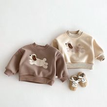 【不退不换】儿童卡通卫衣0-5岁冬季韩国童装女童洋气加绒套头衫