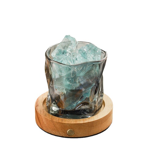 Charging lamp base essential oil diffuser stone household indoor long-lasting flameless aromatherapy crystal stone decorative bedroom fragrance