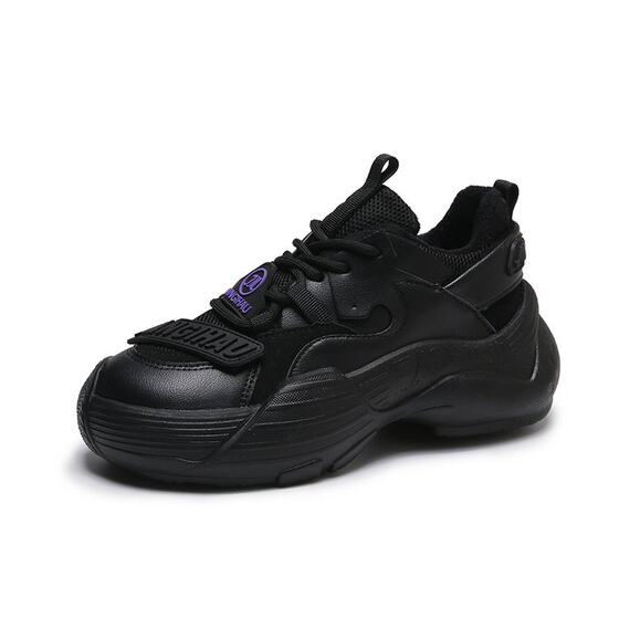 Casual Thick Bottom Explosions Hong Kong Style Thick Bottom Torre Shoes 2024 New Women's Autumn Joker Student Lightweight sneaker