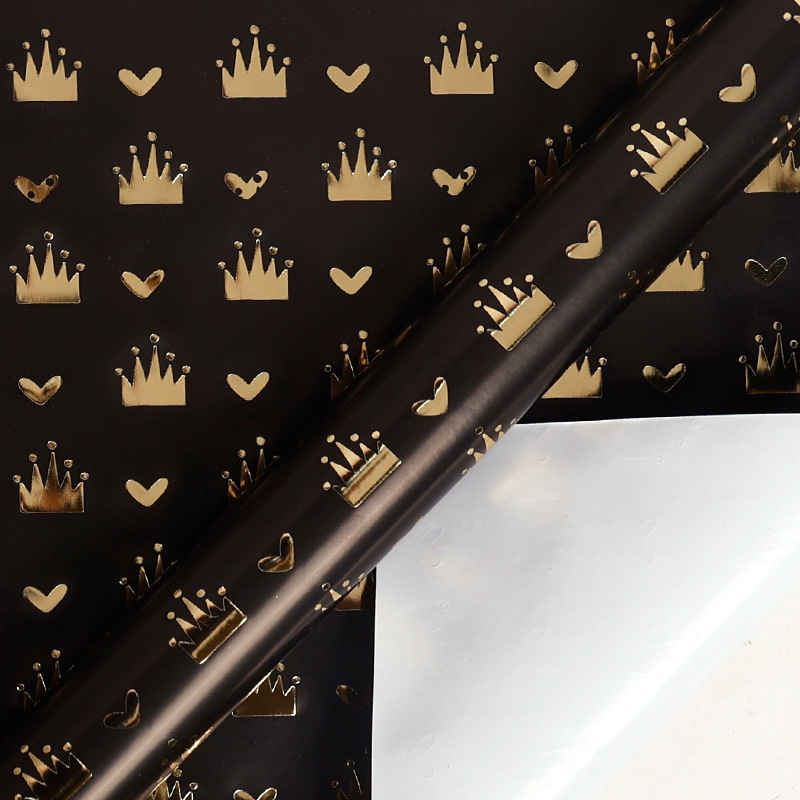 43cm3m para el comercio exterior transfronterizo papel de embalaje de regalo de San Valentín serie de amor papel artesanal al por mayor