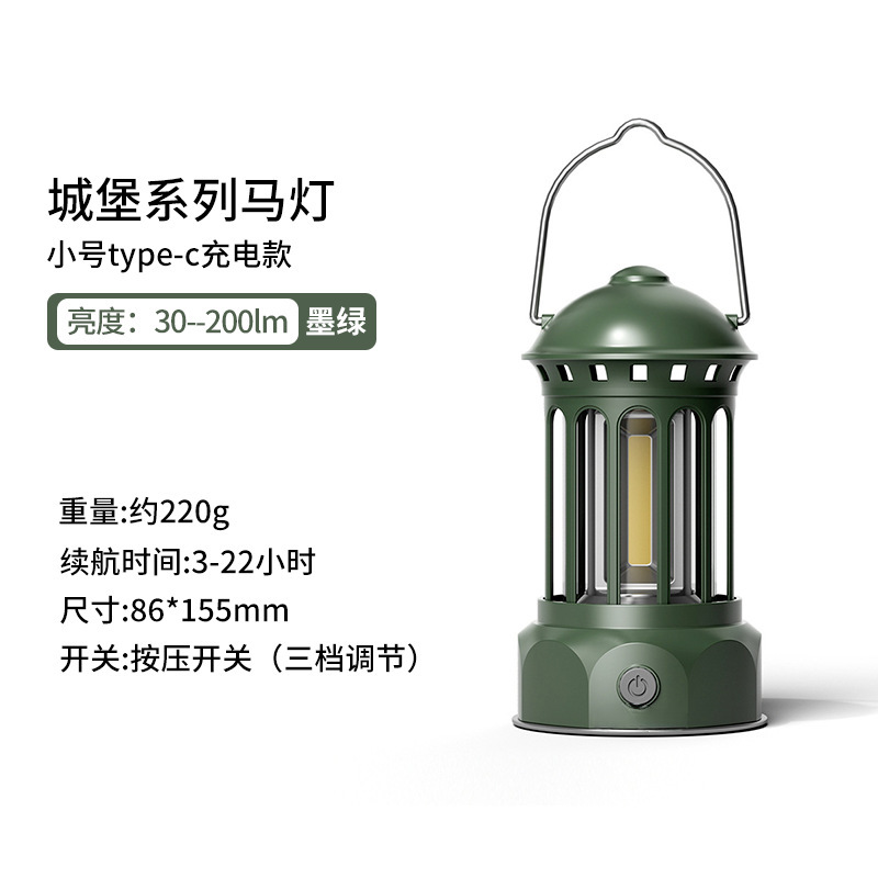 户外露营灯酒吧餐厅氛围灯夜市摆摊灯照明灯户外灯夜灯书桌灯可挂|undefined