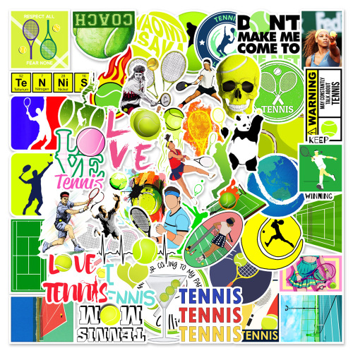 A variety of 50 sports series American-style four major professional league graffiti stickers car mobile phone water cup waterproof stickers