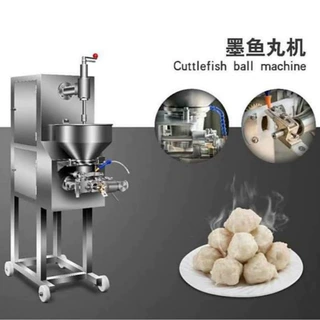 全自动肉丸生产流水线 狮子头成型机设备 贡丸生产线厂家现货销售