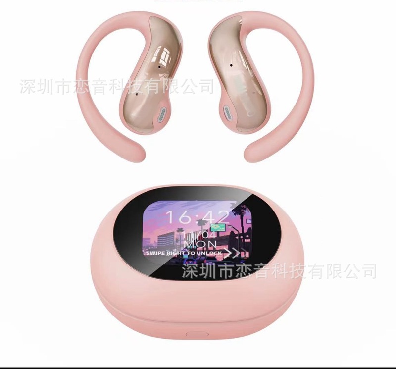 MS188 翻訳ヘッドセットクロスボーダー新製品スマート AI ヘッドセット OWS イヤーフック高精細タッチスクリーン Bluetooth ヘッドセット|undefined