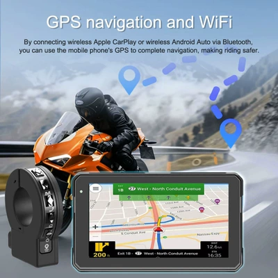 Projection Recorder — Motorcycle driving recorder