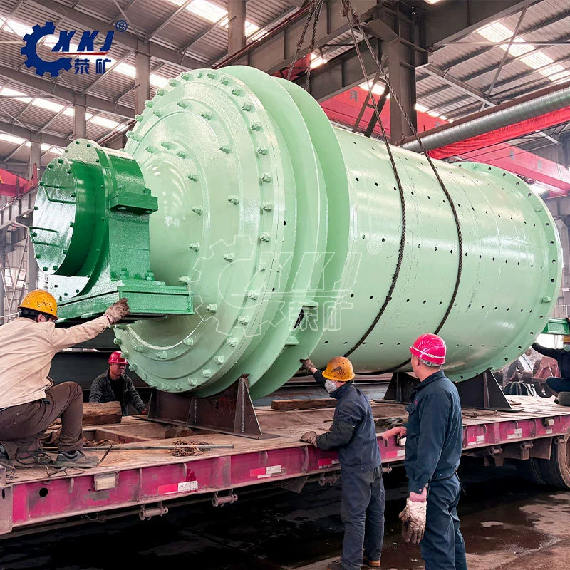 MB2730 Тяжелая шаровая мельница для дробления и помола цементного клинкера/известняка производительностью 50-100 тонн в час