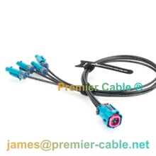 IP67 ��ˮ Rosenberger Mini FAKRA �ĺ�һ·���l��| 4-In-1