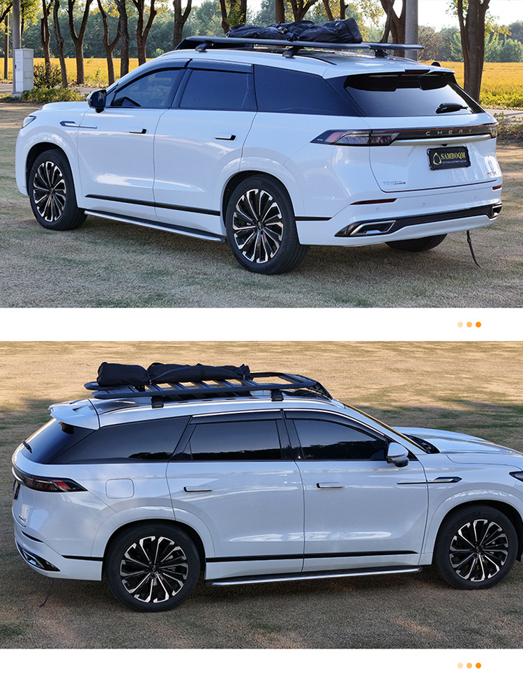Chery Tiggo 9 Roof Rack Ladder Side Tent Roof Box Outdoor Off-Road Modified Roof Platform