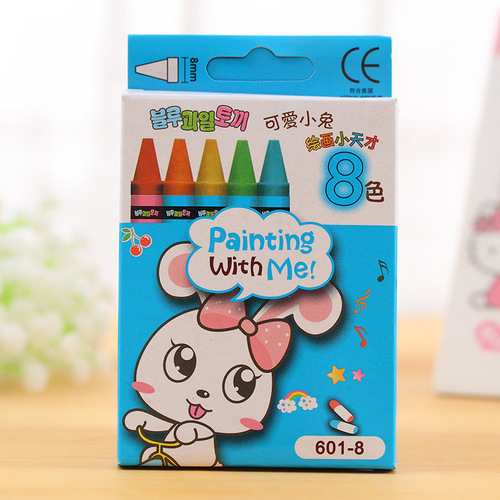 Creative and cute oil pastels 12 colors 18 colors 24 colors student art painting coloring pen children's crayons
