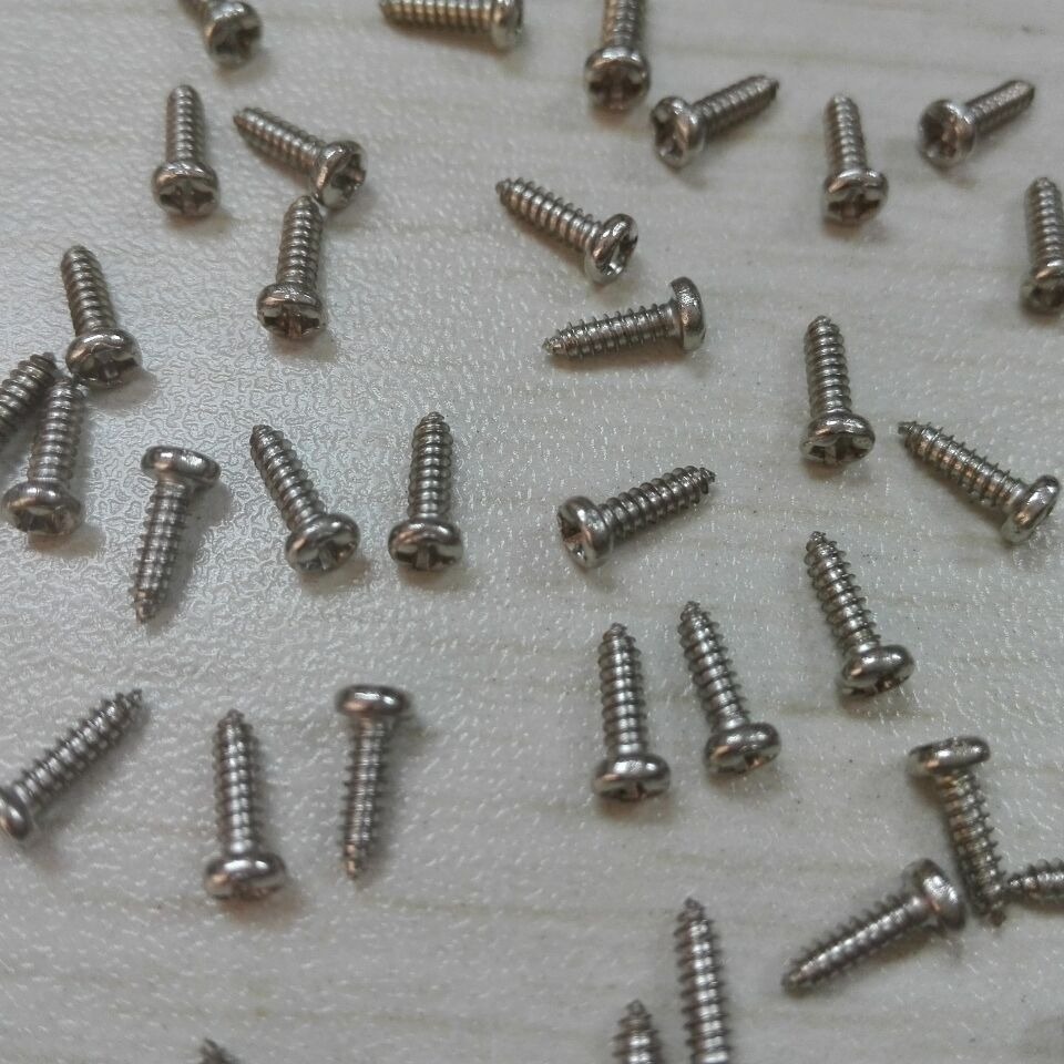 供应十字圆头尖尾自攻螺丝 盘头自攻螺钉 PA1.2*10