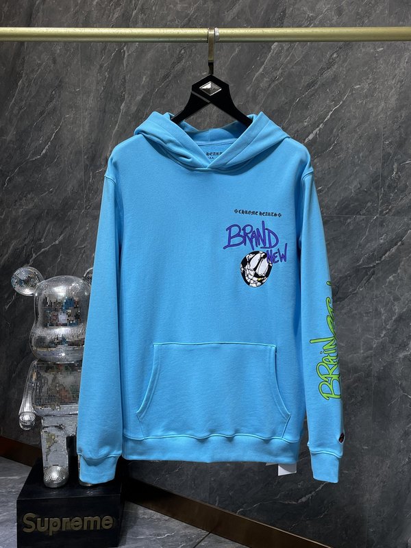 Chrome Heart Hoodie 克罗伈十字架连帽卫衣跨境宽松男女拉链帽衫|undefined