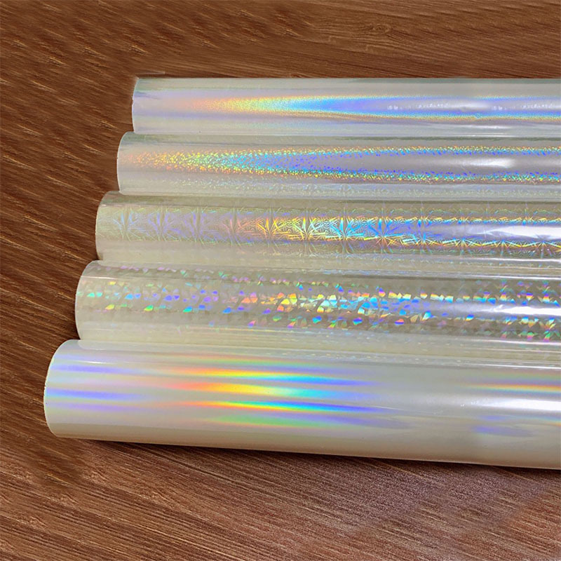 【彩艺镭射】厂家直销 透明BOPP介质\防伪\专版介质镭射膜