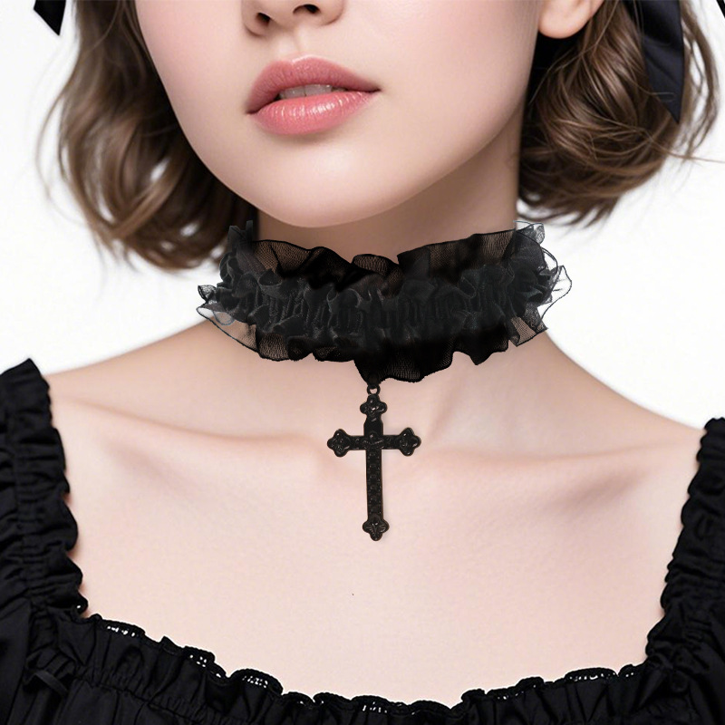 Cosplay de dibujos animados camarera adorable pulsera de encaje collar de ojos pegada de cabello cola zorro adornos de cabello show dress