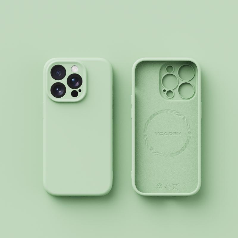 适用苹果14手机壳iPhone13pro防摔保护套液态硅胶磁吸12promax轻