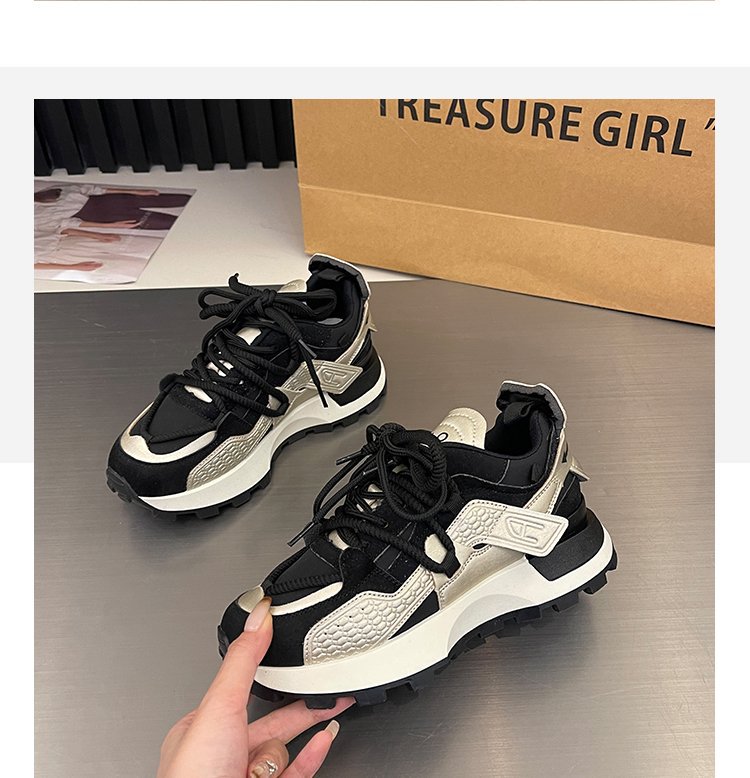 Forrest Gump Schuhe für Damen 2024 neue Herbst-Damenschuhe vielseitige, fußzeigende trendige Street-Casual-Sportschuhe für Damen_voghion.com