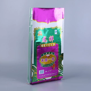定制5KG15KG25KG大米粮食塑料编织袋玉米面粉包装袋大米袋印logo
