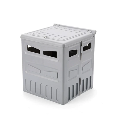 Car Toilet Integrated Portable Kempinq və səyahət - gray-send-clean-bag-and-storage-bag-and-curing-agent
