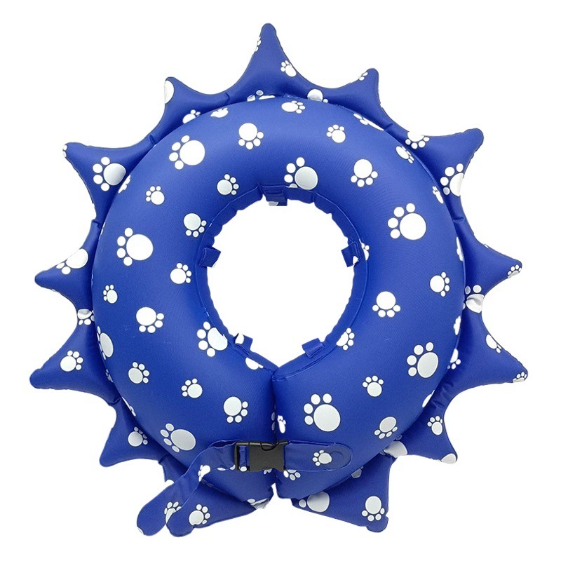 Новое надувное кольцо на шею для домашних животных из ПВХ, кольцо Elizabeth Anti-Bite Beauty Anti-Lick Dog Cat Neck Ring в наличии