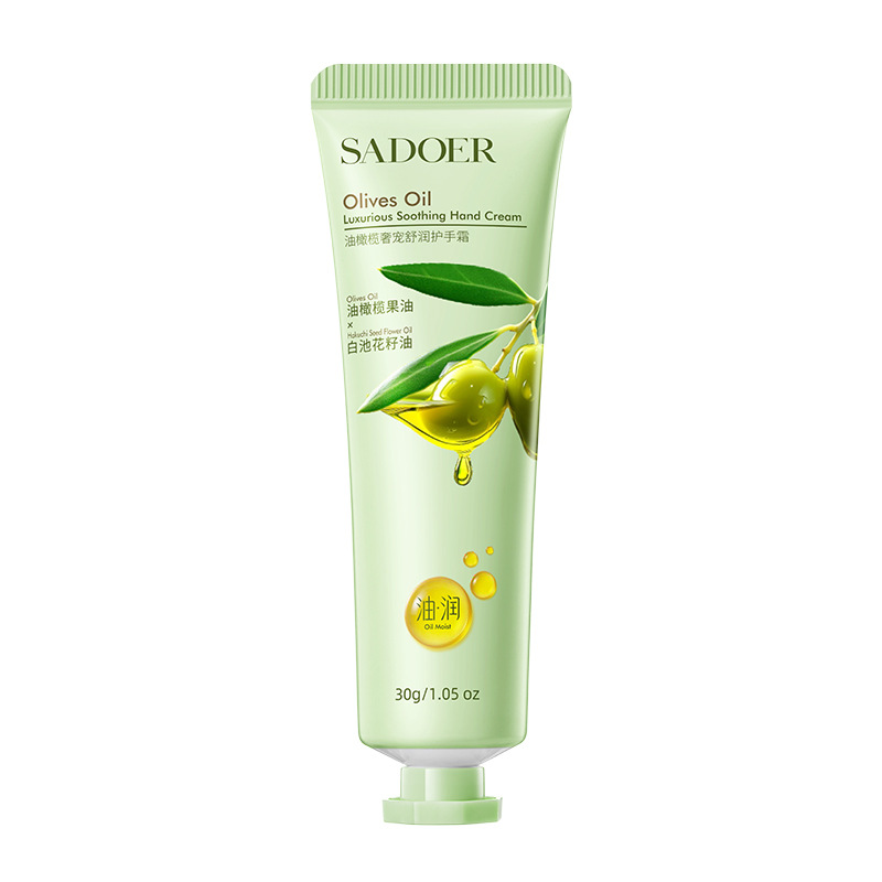 La crema de manos de oliva superior es hidratante, hidratante y anti-seco. La crema de manos de oliva superior tiene un alto valor facial.
