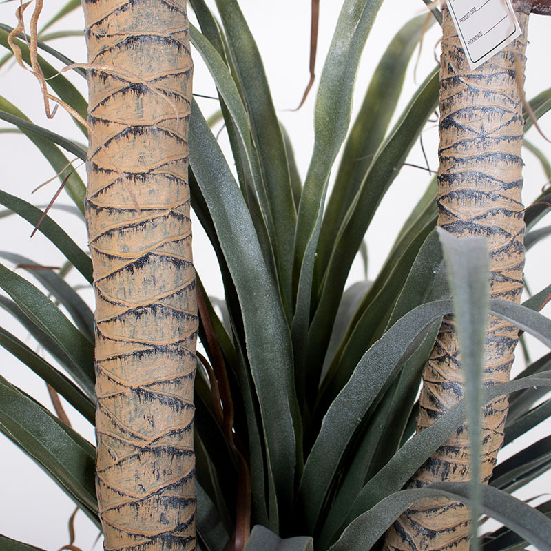 3 grandes plantas artificiales de árbol de sangre de dragón en maceta, plantas artificiales, árbol de sangre de dragón simulado, árbol falso, plantas verdes biomiméticas