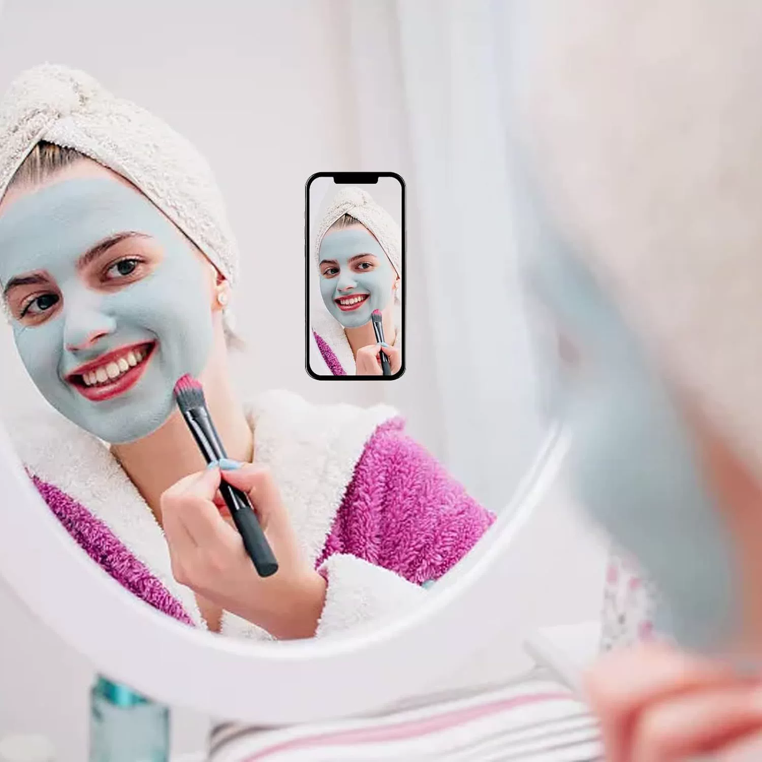 Силиконовый защитный чехол для Android, фуксия, чехол для телефона, 2 шт., iPhone