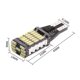 Car brake light T15 4014 45smd decoding infinite bright reversing light turn signal canbus LED