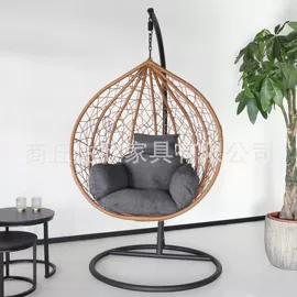 吊篮;藤编桌椅