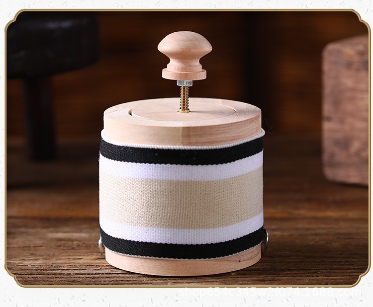 Smokeless Moxibustion Box Portable Moxa Warmer Set with Straps for Home Warming Therapy preparation