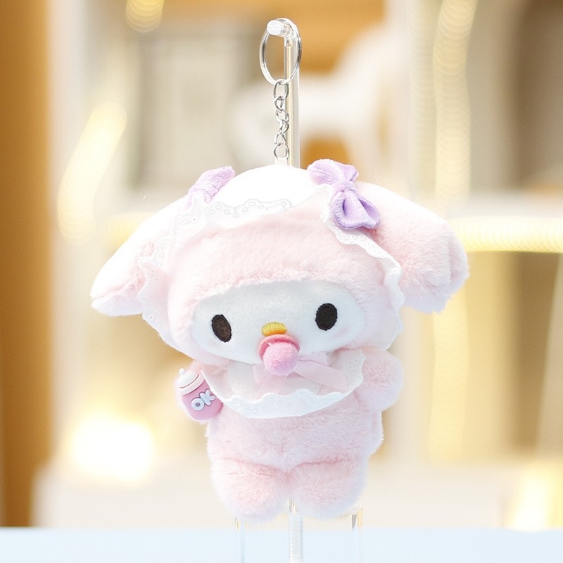 Kurome Melody Canela Perro Japonés Internet Celebridad Peluche Muñeca Sanrio Muñeca Colgante Venta al por mayor