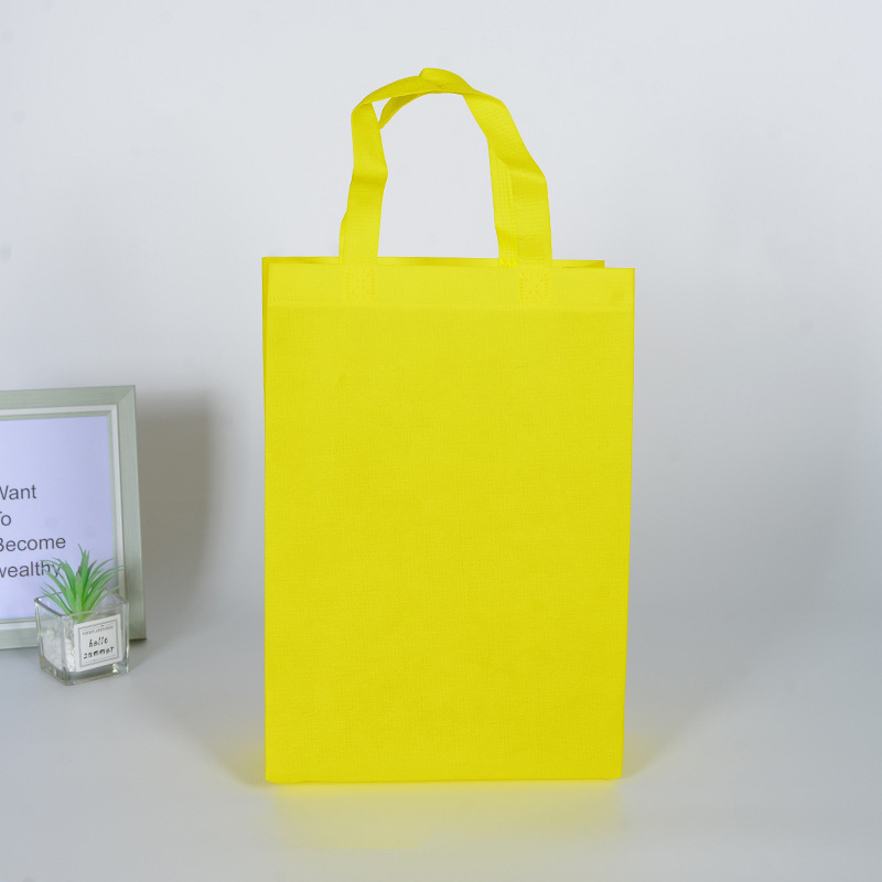 Takeaway Bag, Universal Tote Bag, Custom Clothing Supermarket Shopping Bag, Commercial Gift Non-Woven Bag with Printable Logo