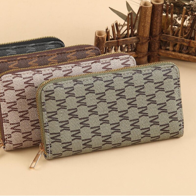Cross-Border Export Women's Wallet, Mobile Phone Card Holder, Storage Bag, Pu Large-Capacity Clutch Bag Cross-Border Export Women's Wallet, Mobile Phone Card Holder, Storage Bag, Pu Large-Capacity Clutch Bag