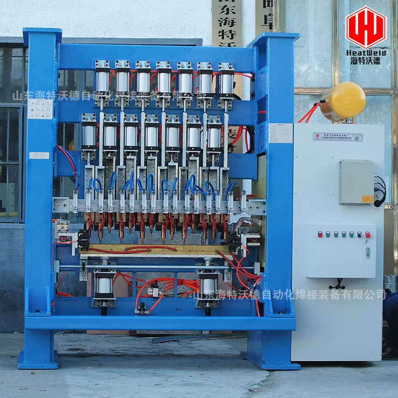 龙门式碰焊机厂家定制自动化多头电阻焊接设备金属薄板多点碰焊机