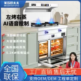 抽油烟机;燃气灶具;烟灶消套装
