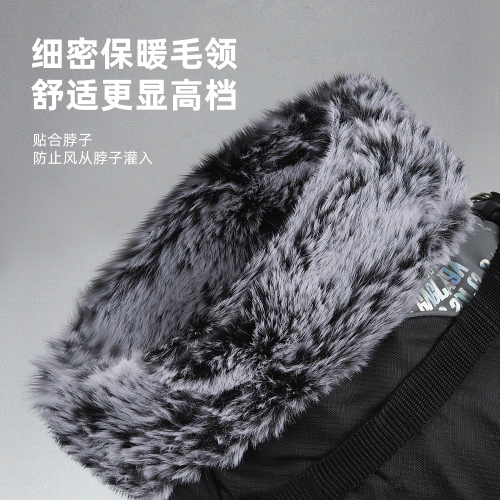 Nuevo perro ropa invierno cálido reflectante perro grande ropa engrosada perro de algodón acolchado ropa para mascotas ropa al por mayor