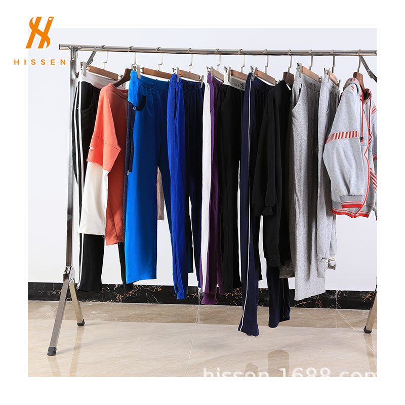 大型二手服装工厂二手运动裤used sports pants批发出口菲律宾