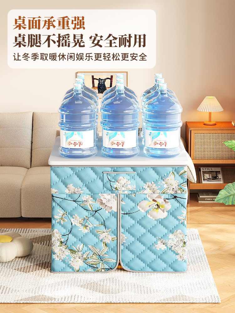 ✅ Foldable Multifunctional Table 2025 New Model Thickened for Home Use Winter Heating Stove Rental Room Heating Dining Table