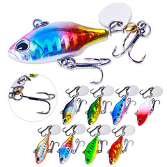Vib Little Whirlwind, Rotating Mini Whirlwind Vib Lure for Bass & Bream Fishing—Specialized Freshwater Gear Vib064