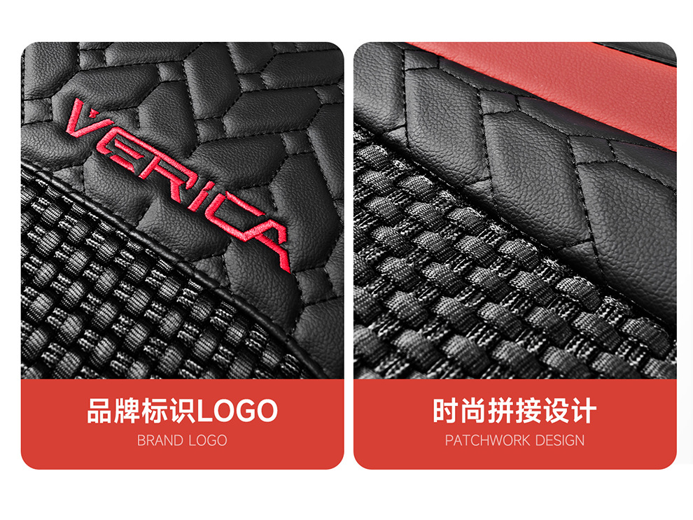 25 Years New Breathable Leather Ice Silk All-Inclusive Four-Season Universal Car Seat Cushion Seat Cover Manufacturer Wholesale Cross-Border