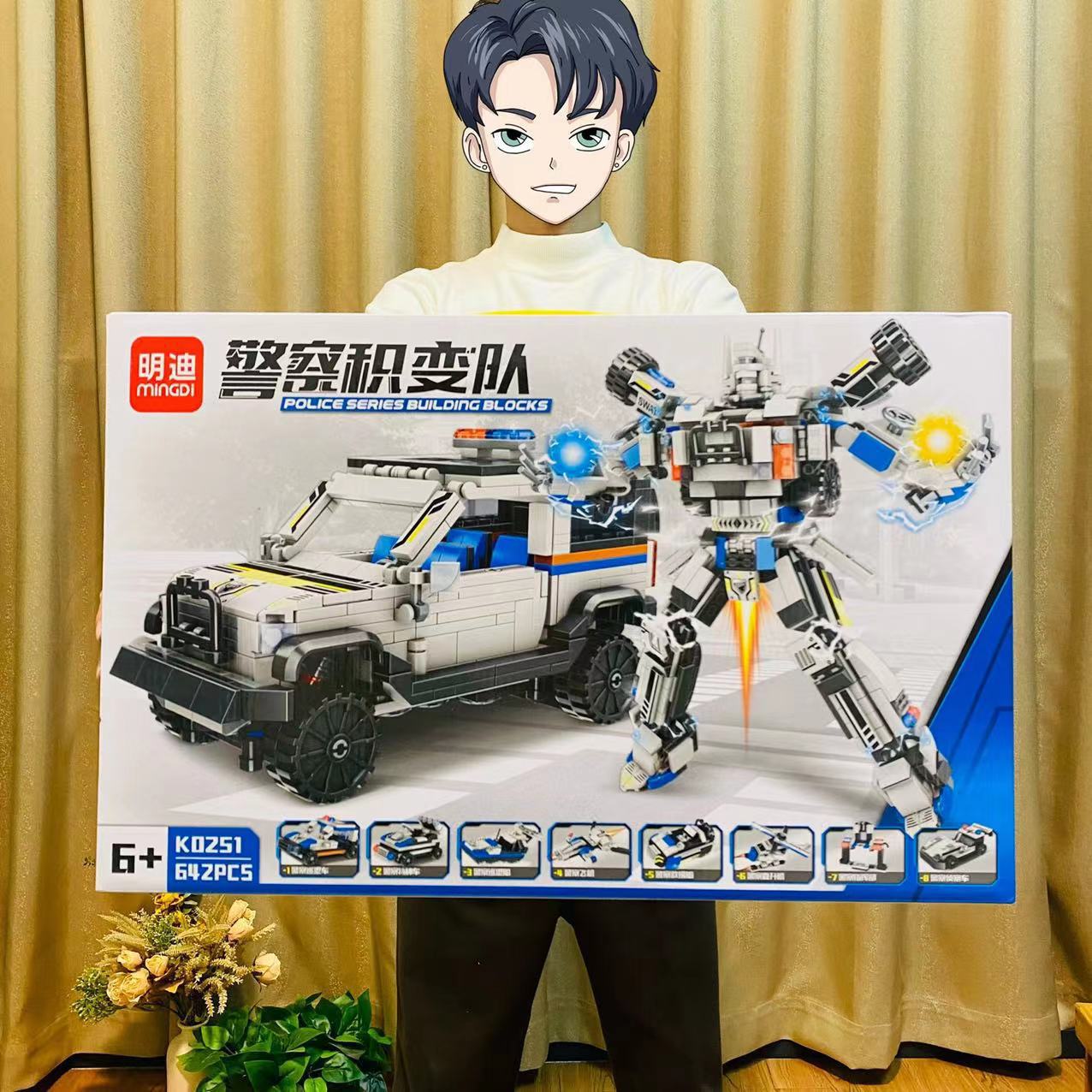 Grandes juguetes educativos para niños, bloques de construcción, compatibles con caja de regalo de Lego, partículas pequeñas, instituciones para niños, regalos al por mayor