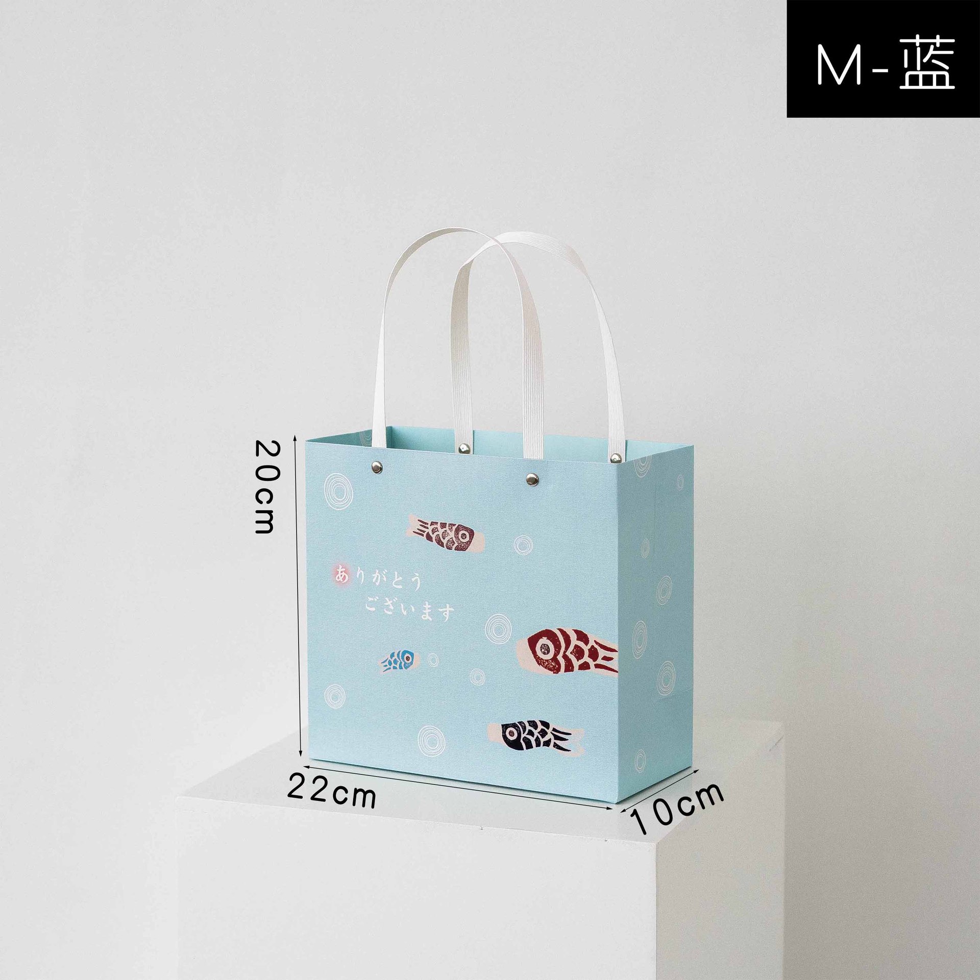 Ins estilo bolso de estilo japonés bolsa de regalo caja de almuerzo bolsa de almuerzo estudiante lindo bolso de embalaje de compras portátil