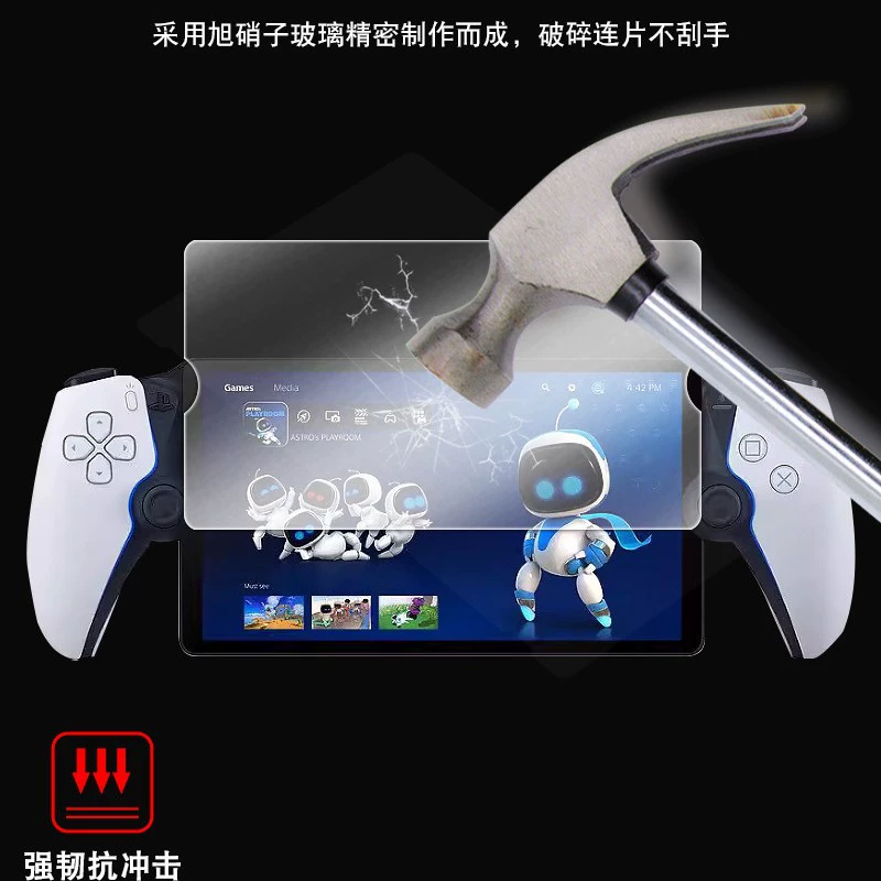 Совместимо с портативной потоковой консолью Sony PS5, экранная защитная плёнка для Remote Screen