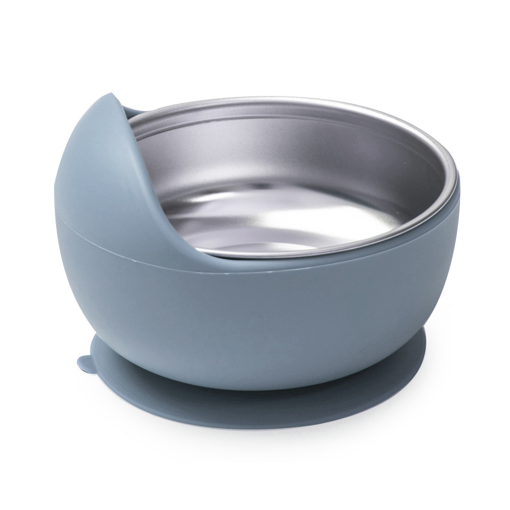 Blue gray bowl