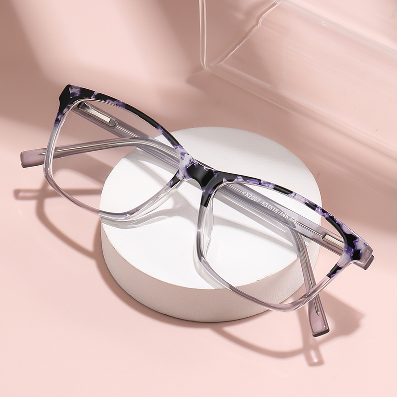 gafas de luz de resorte de pierna de moda de un solo producto de luz para personas mayores de alta definición gafas de luz azul