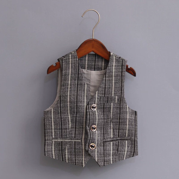 23061 gray single vest